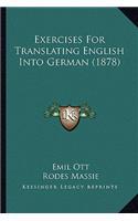 Exercises for Translating English Into German (1878)