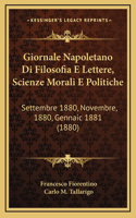 Giornale Napoletano Di Filosofia E Lettere, Scienze Morali E Politiche