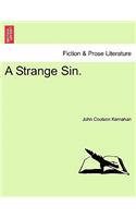 A Strange Sin.: (English)
