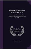 Memorial Jonathan F. Stearns, D.D.