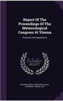 Report of the Proceedings of the Meteorological Congress at Vienna