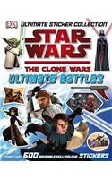 Star Wars The Clone Wars Ultimate Battles Sticker Collection