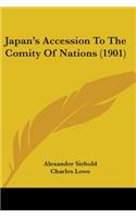 Japan's Accession To The Comity Of Nations (1901)