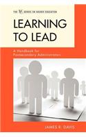 Learning to Lead