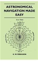 Astronomical Navigation Made Easy