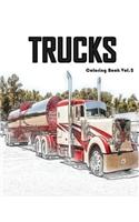 Trucks Coloring Book Vol.2