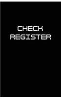 Check Register: Check Register Checkbook Registers Check and Debit Register Payment Record Personal Checkbook Checking Account, Account Tracker Check Log ...Ledgers