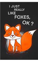 I Just Really Like Foxes Ok
