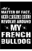 The World Does Revolve Around My French bulldog