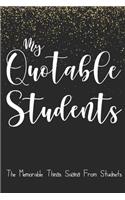 My Quotable Little Students