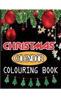 Christmas Calendar Colouring Book