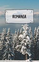 Romania: Ruled Travel Diary Notebook or Journey Journal - Lined Trip Pocketbook for Men and Women with Lines