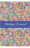 Shirley's Journal: Cute Personalized Name College-Ruled Notebook for Girls & Women - Blank Lined Gift Journal/Diary for Writing & Note Taking
