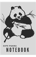 Cute panda Notebook