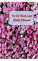 To Do Task List Daily Planner: Undated Daily Planner Notebook