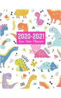 2020-2021 Two Year Planner: Trendy 2-Year Monthly and Weekly Planner Calendar Schedule Organizer January 2020 to December 2021 (24 Months) - Art Cover 00023189