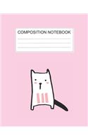 Composition notebook: Ruled (8.5 x 11 in), 110 Pages: Diary Book For Girl, Journal Notebook For Kids, Writing Journal Lined, Cute Pets (8.5 x 11 in), 110 Pages