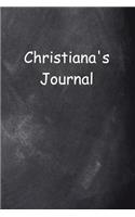 Christiana Personalized Name Journal Custom Name Gift Idea Christiana