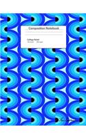 Blue Waves Composition Notebook