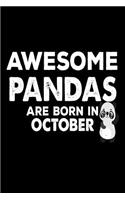 Awesome Pandas Are Born In October
