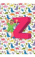 Z Notebook: Back to School Notebooks, Soft Paperback, Cute College Ruled Notebook - Journal or Diary Notebook for Boys