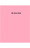 My Story Book - Create Your Own Picture Book with Pale Pink Cover