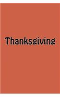 Thanksgiving