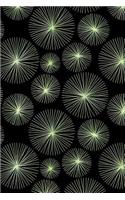 Journal Notebook Watercolor Dandelion Puff Balls Pattern 3