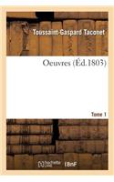 Oeuvres Tome 1