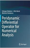 Peridynamic Differential Operator for Numerical Analysis