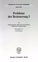 Probleme Der Besteuerung I