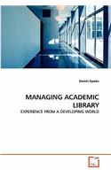 Managing Academic Library