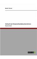 Verkauf von Personenhandelsunternehmen