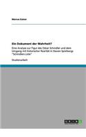 Dokument der Wahrheit?