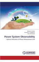 Power System Observability