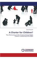 A Charter for Children?