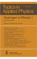 Hydrogen in Metals I