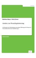Ansätze zur Prozeßoptimierung