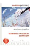 Matthews Correlation Coefficient