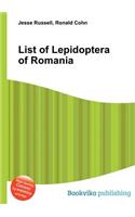 List of Lepidoptera of Romania