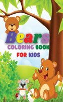 Bears Coloring Book For Kids