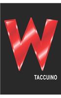 W Taccuino