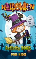 Halloween Activity Book for Kids Ages 3-5