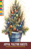 Joyful Yuletide Quests: Christmas Activity Book for Grown Ups,50 Pages, 8.5 x 11 inches