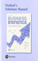 Student Solutions Manual for Business Statistics