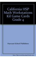 CA Games (Wkstation Kit) Gr 4 Math 09