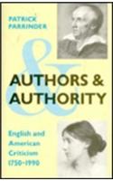 Parrinder:Authors and Authority (Cloth)