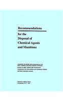Recommendations for the Disposal of Chemical Agents and Munitions