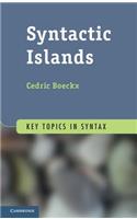 Syntactic Islands