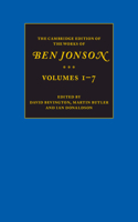 Cambridge Edition of the Works of Ben Jonson 7 Volume Set
